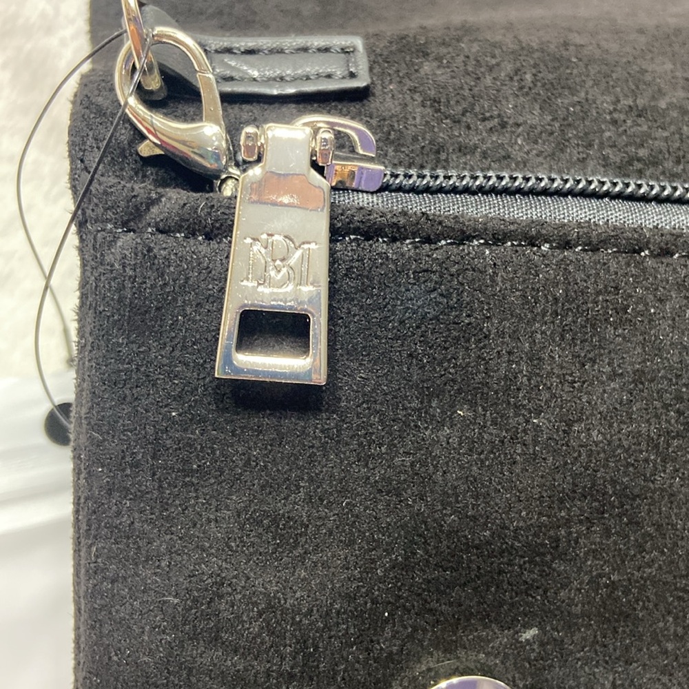 Bradley Mishka Black and Silver Clutch NWT - Picture 6 of 11